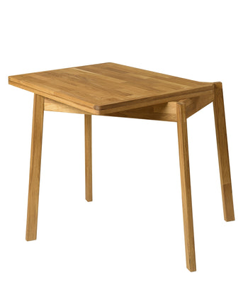 NordicStory Massief houten tafelset MINI 2 en twee ISKU stoelen