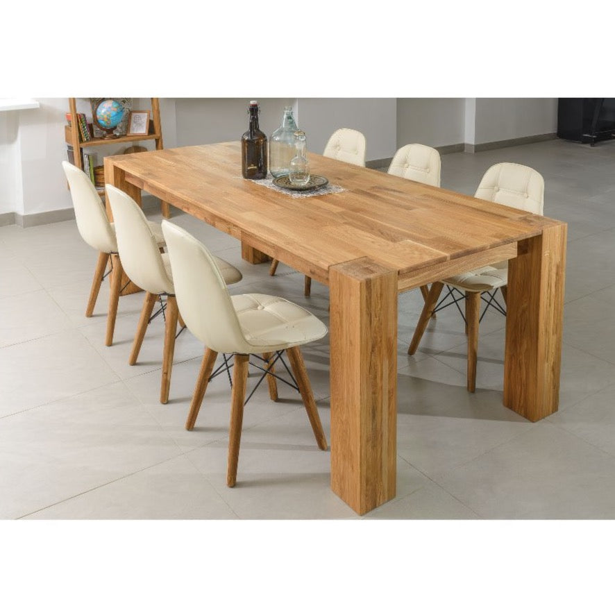 NordicStory Eettafel in massief eikenhout