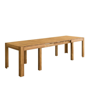 NordicStory uitschuifbare eettafel van massief eikenhout 