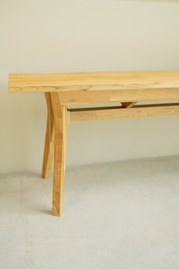NordicStory Duurzame eiken massief houten bank