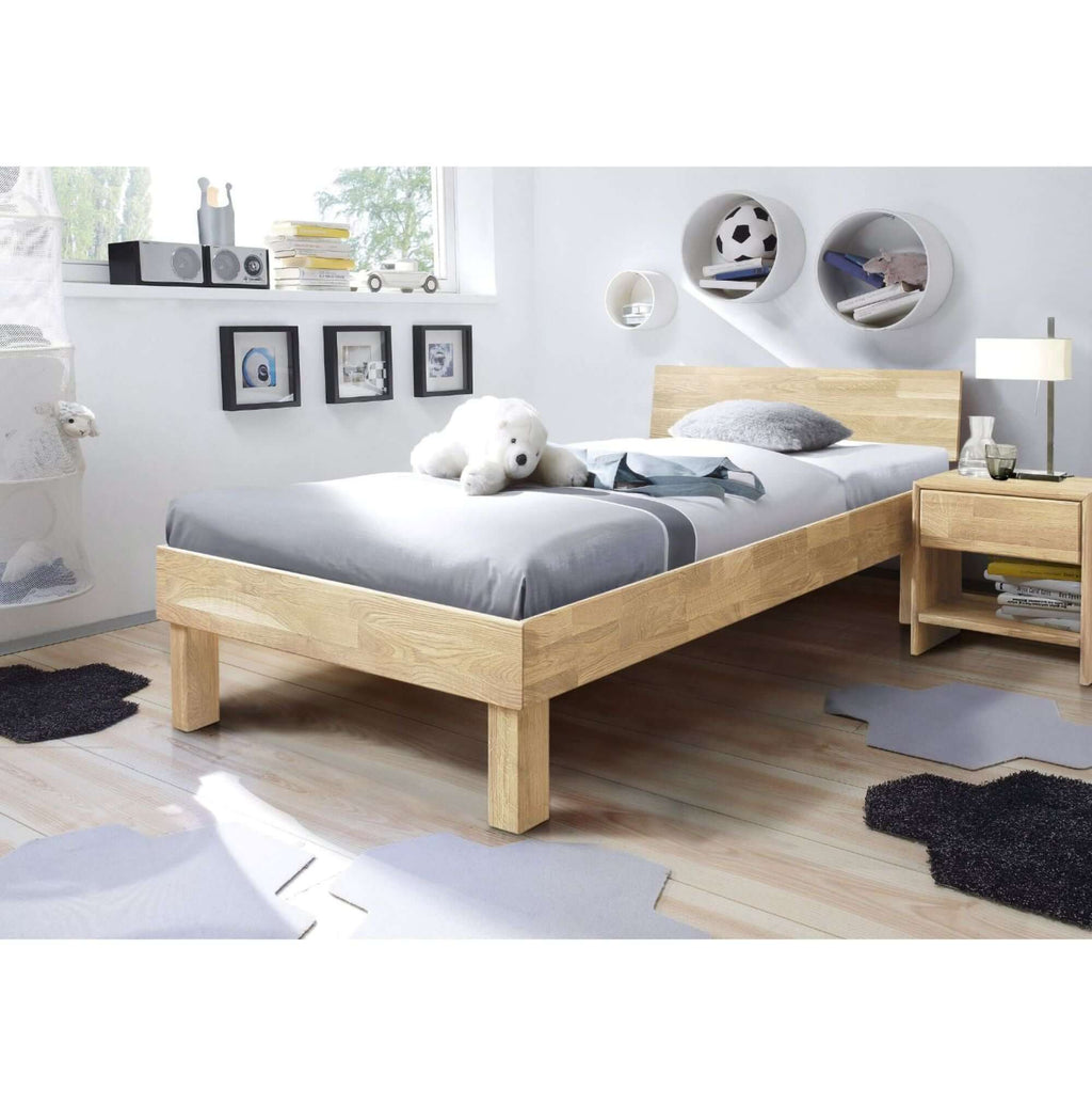 Eiken massief houten bed "Eva"2