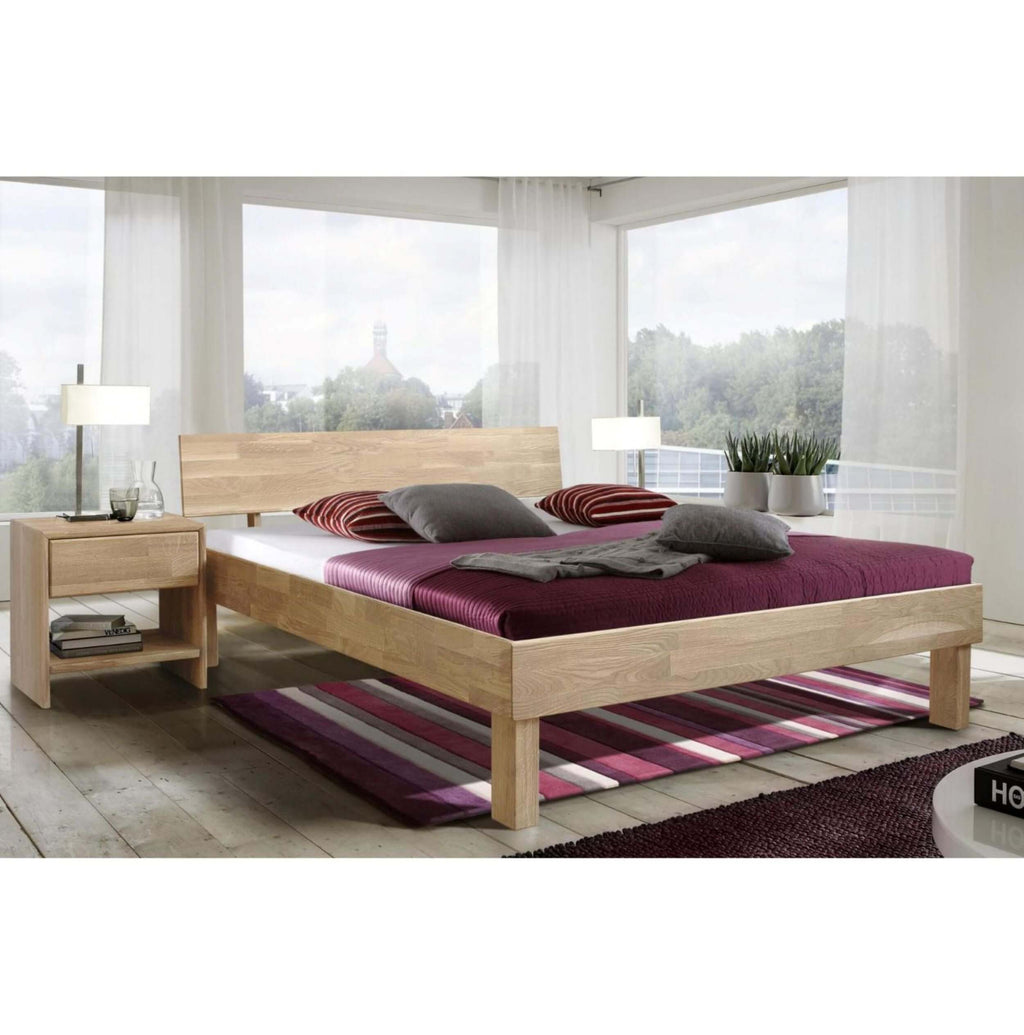 Eiken massief houten bed "Eva" 140 x 200 cm / 160 x 200 cm / 180 x 200 cm.Oak.Store