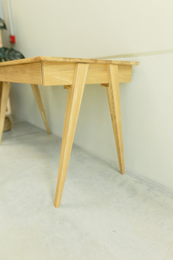  NordicStory Nordic duurzaam eiken massief houten schrijftafel