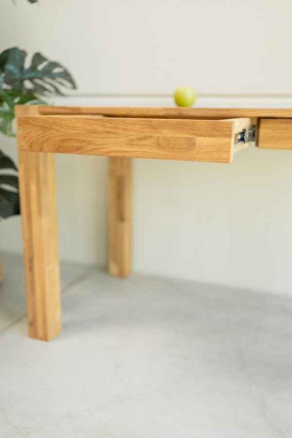 NordicStory Duurzaam eiken massief houten bureau rustiek ontwerp 