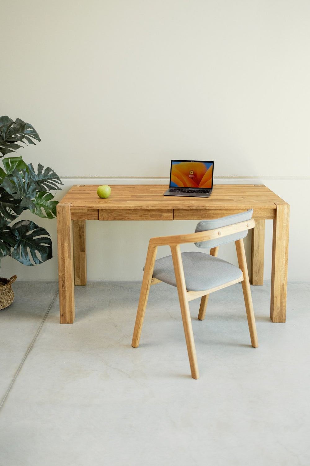 NordicStory Duurzaam eiken massief houten schrijftafel