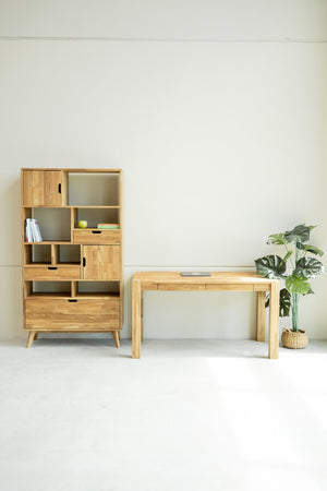  NordicStory Massief eiken bureau ROYAL