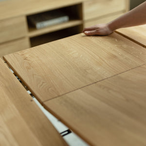 NordicStory uitschuifbare eettafel van massief eikenhout