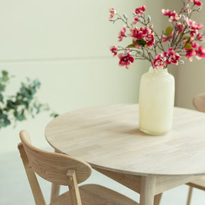 NordicStory uitschuifbare eettafel van massief eikenhout 