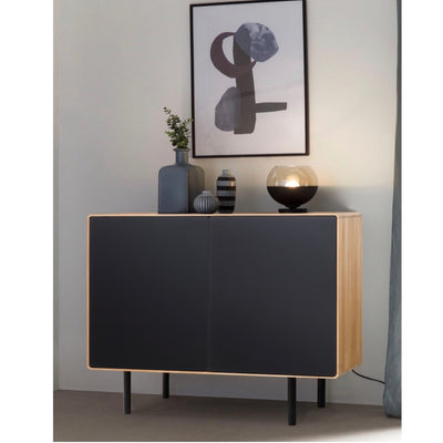 NordicStory Dressoir Ladekast in massief eikenhout