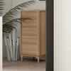 Commode in massief eiken duurzaam eiken hoge commode