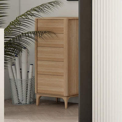 Commode in massief eiken duurzaam eiken hoge commode