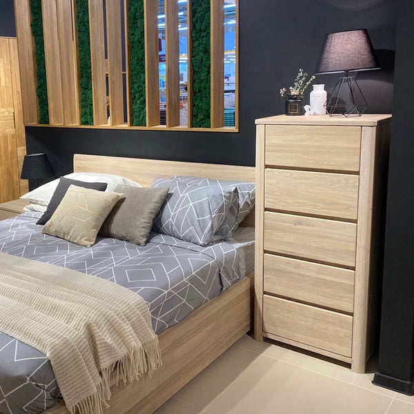 NordicStory Dressoir Ladekast in massief eikenhout