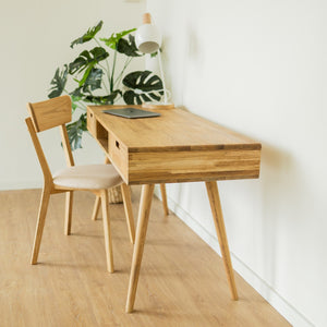 NordicStory Duurzaam eiken massief houten schrijftafel