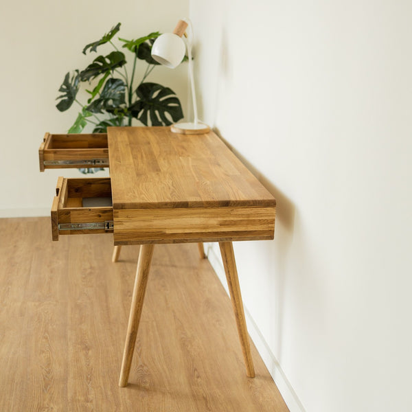 NordicStory Duurzaam eiken massief houten schrijftafel
