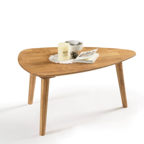 Stapelbare salontafels in massief eiken Escandi 2, 70 x 50 x 36 cm / 73,8 x 70 x 45 x 45 cm / 90 x 60 x 46 cm | NordicStory