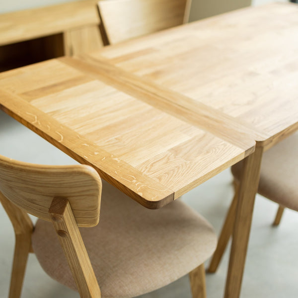 NordicStory uitschuifbare eettafel van massief duurzaam eikenhout