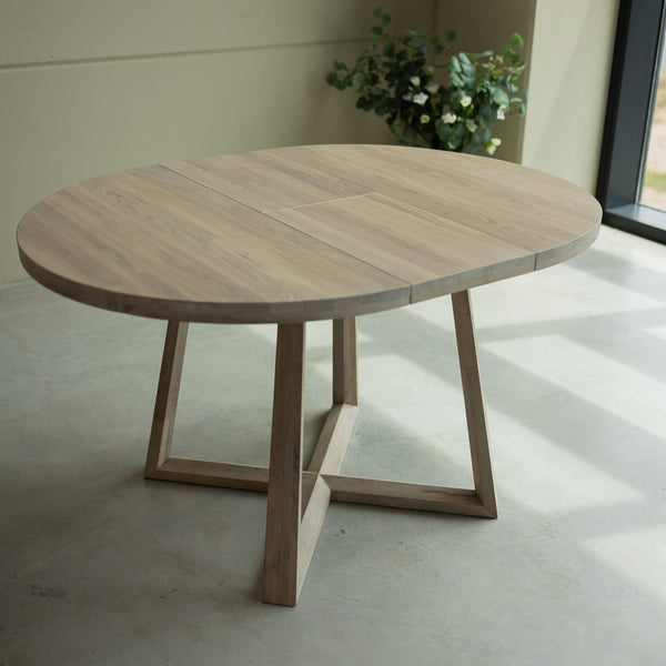 NordicStory uitschuifbare eettafel van massief duurzaam eikenhout