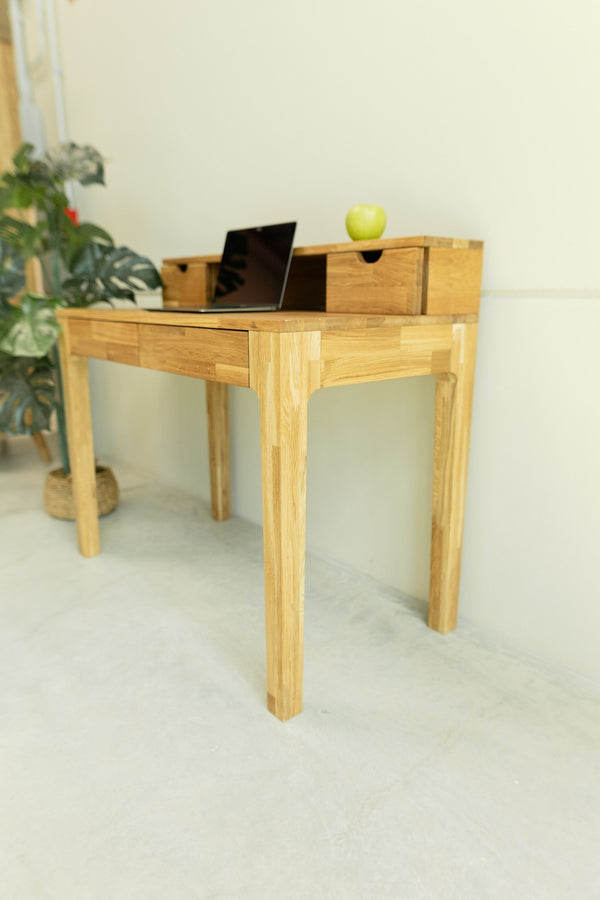 NordicStory Duurzaam massief houten bureau in eiken