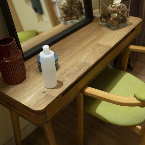 NordicStory Massief eiken kaptafel en bureau 