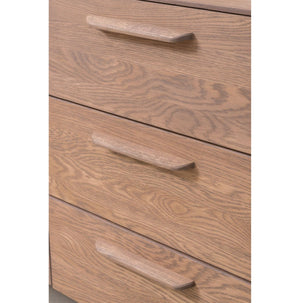 NordicStory Dressoir Ladekast in massief eikenhout