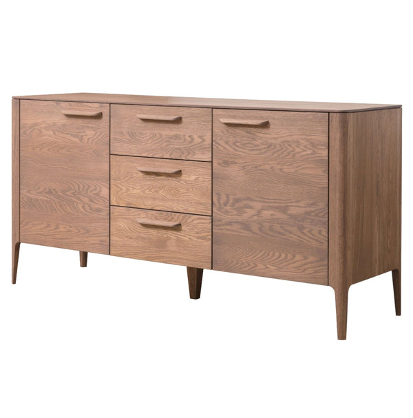 NordicStory Dressoir Ladekast in massief eikenhout