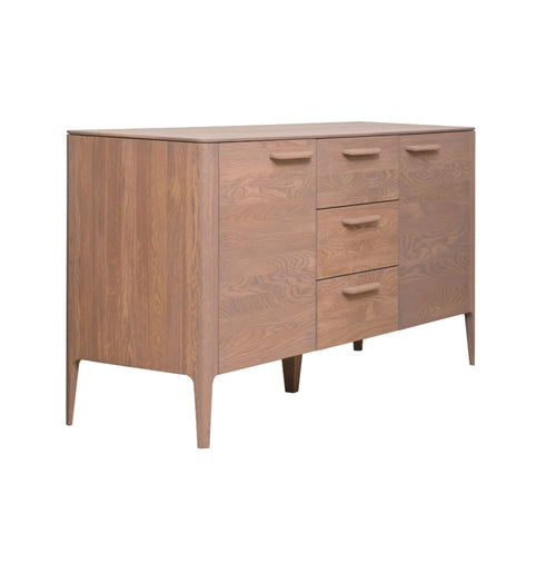 NordicStory Dressoir Ladekast in massief eikenhout