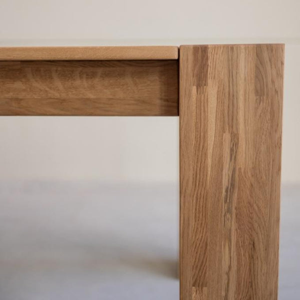 NordicStory Massief houten tafelset Ontario en 6 stoelen Provance Oak.Store