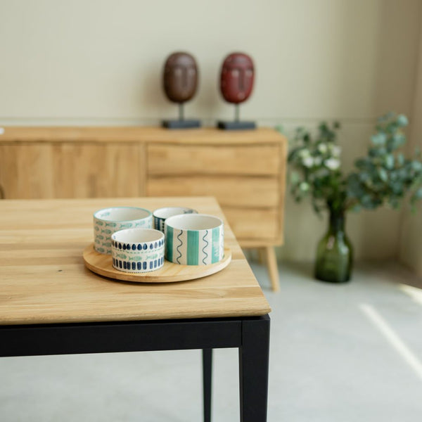 NordicStory MADRID Eiken massief houten eettafel MADRID Roble.Store