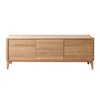 NordicStory Oxford eiken massief houten TV-meubel 3.2.2