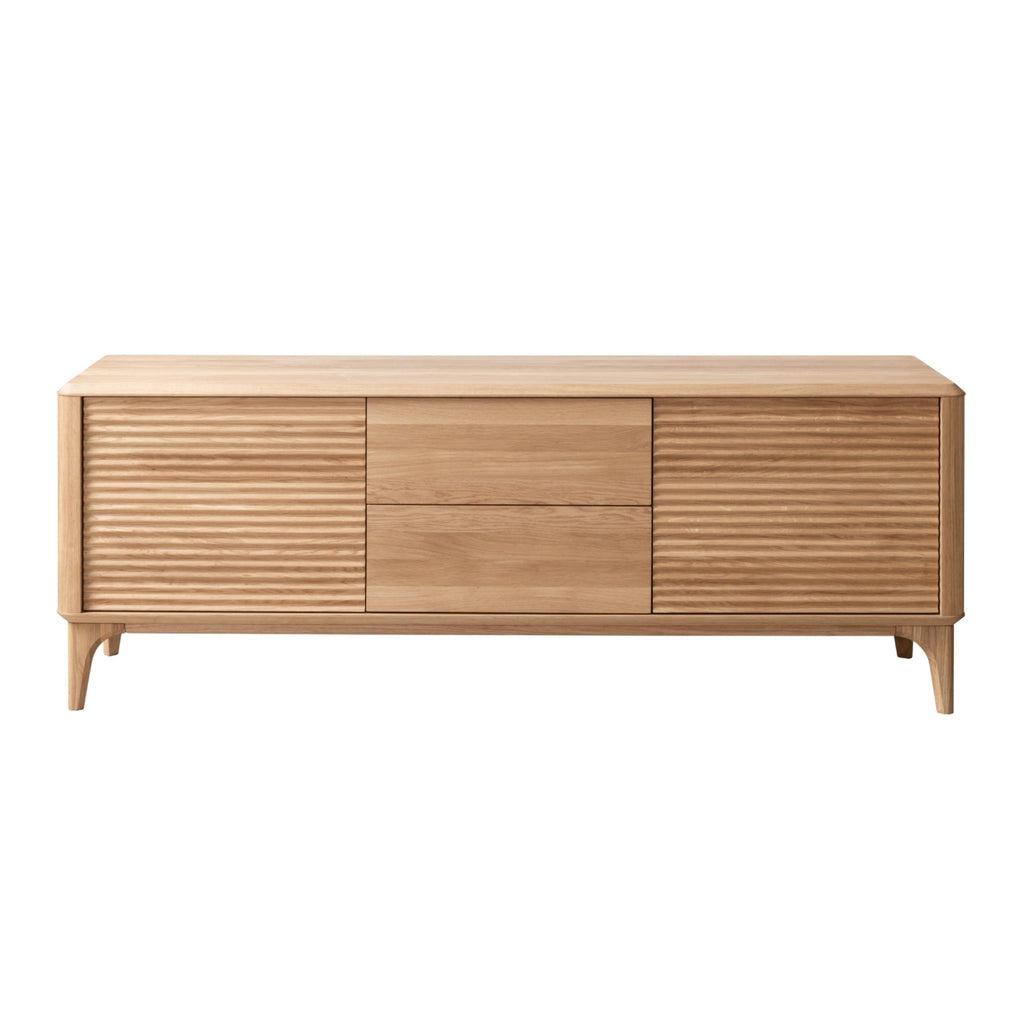 NordicStory Oxford eiken massief houten TV-meubel 3.2.2