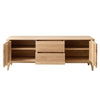 NordicStory Oxford eiken massief houten TV-meubel 3.2.2