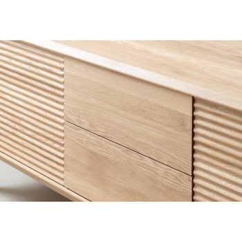 NordicStory Oxford eiken massief houten TV-meubel 3.2.2