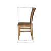 NordicStory Set van 2 massief eiken eetkamerstoelen PROVANCE Oak.Store