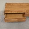 NordicStory Geneva eiken massief houten dressoir, 120 x 45 x 36,5 cm.