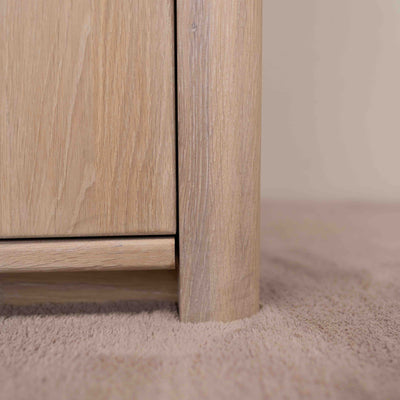 NordicStory Dressoir Ladekast in massief eikenhout