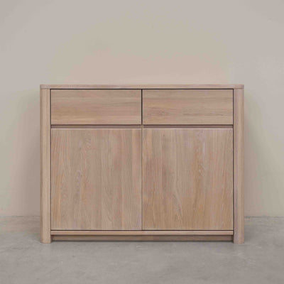 NordicStory Dressoir Ladekast in massief eikenhout