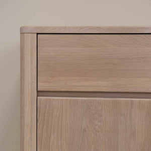 NordicStory Dressoir Ladekast in massief eikenhout