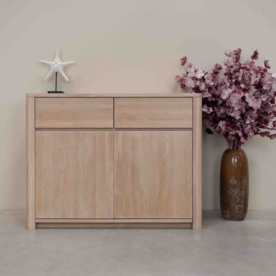 NordicStory Dressoir Ladekast in massief eikenhout