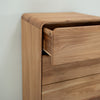 NordicStory ladekast in massief eiken Geneva 1, 50 x 42 x 126 cm.