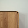 NordicStory Geneva 2 massief eiken dressoir, 134 x 45 x 86 cm.