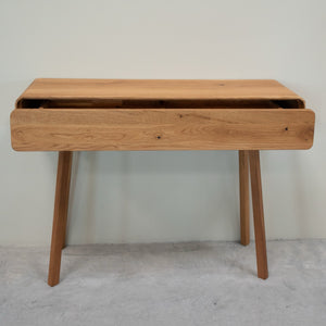 NordicStory Consolekast in massief eiken Geneva, 110 x 35 x 80 cm.