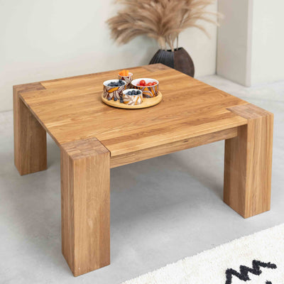 NordicStory Salontafel in massief eikenhout