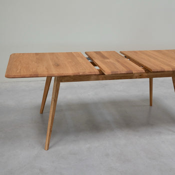 NordicStory Uitschuifbare eettafel in massief eikenhout Genève