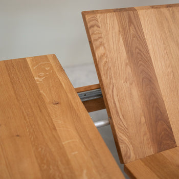 NordicStory Uitschuifbare eettafel in massief eikenhout Genève