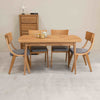 Roble.Store Rechthoekige eettafel in massief eikenhout 
