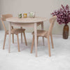 NordicStory Ronde uitschuifbare eettafel in massief eiken Escandi 3 Roble.Store