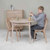 NordicStory Ronde uitschuifbare eettafel in massief eiken Escandi 3 Roble.Store