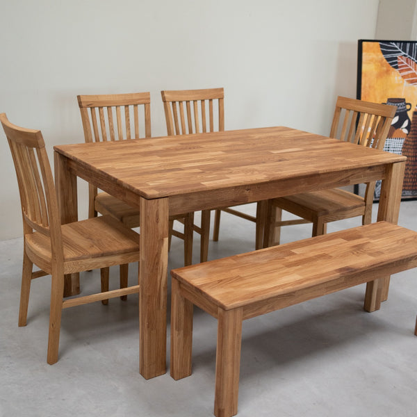 NordicStory Eettafel in massief eikenhout