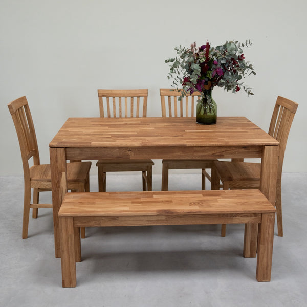 NordicStory Eettafel in massief eikenhout