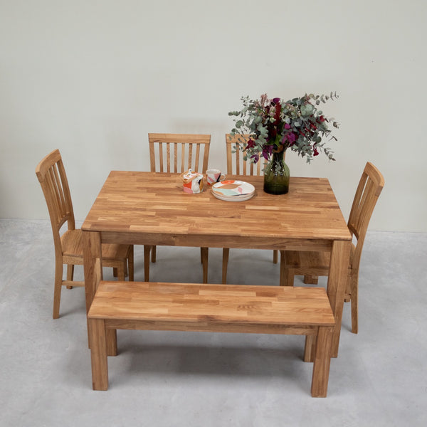 NordicStory Eettafel in massief eikenhout
